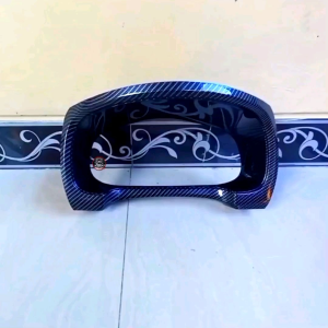 Frame Panel Spidometer Toyota Agya & Daihatsu Ayla Motif Carbon