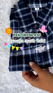 KEMEJA PANEL ANAK LAKI LAKI KEREN USIA 2-10 TAHUN