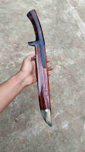 golok kerja model salam Nunggal full kayu sonokeling baja per 30cm