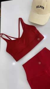 Elfin Thailand สปอร์บราสายไขว้หลัง ดีไซน์เว้าหลัง BR017