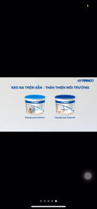 [HỏaTốc] Mastic Dẻo Keo Bả Tường Trộn Sẵn Terraco HandyCoat Interior Dùng Cho Nội Thất - Bột Bả Tường Dạng Keo - Bột Dẻo