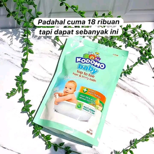 Kodomo Top To Toe Sabun Mandi Cair Bayi Refill 450ml