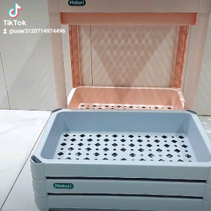 Kệ để đồ dùng phòng tắm - Để gia vị nhà bếp Osaka 5529 Hokori nhựa Việt Nhật