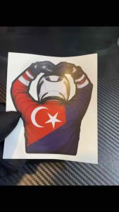 ❤️Johor Bahru Flag Biker Decal Rider Motorcycle Sticker Waterproof UV Resistant Premium PVC Sticker