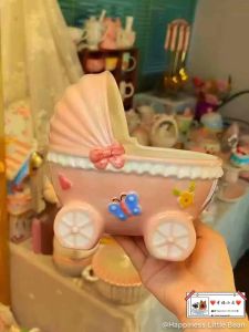 [Ready Stock] Ceramic Baby Cradle Hideout Hamster Small Animal Cooling Ceramic Cute Stroller仓鼠冰冷陶瓷浴盆厕所躲避屋栖息地Habitat