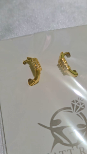 Fashion Gold plated Clip Earring Hypoallergenic Non tarnish-008 for women casual accessories