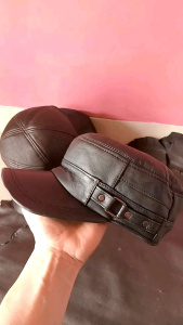 NZ - TOPI PRIA TOPI KEREN TOPI DISTRO BAHAN KULIT ASLI