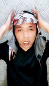 3 Topi Proyek Tipe Pendek Katun Batik Adem untuk Kerja Outdoor