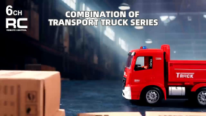 Pengantar Truk Cargo RC 6 Channel Skala 1:20