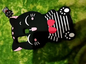 Casing Soft Boneka Kucing untuk Smartphone Vivo Y91 Y93 Y95 & Lebih