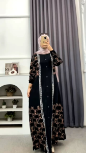 GAMIS TWILL CAP MALAMAN BERKUALITAS BY FARUZ BATIK PEKALONGAN TERLARIS RAYON