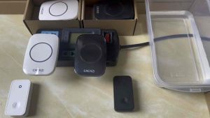 [HCM]Chuông Cửa Không Dây Cao Cấp FA58 Không Dùng Pin Chống Nước