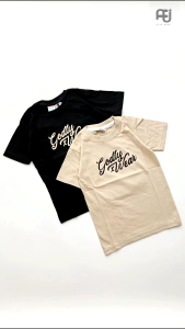 AVIE KIDS Baju Kaos Anak Laki-laki Motif Motor Depan Belakang Usia 1-12 Tahun Bahan Katun