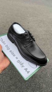 Giày công sở da thật giày tây big size cỡ lớn Eu:45-46 cho nam chân to. Large size men s leather shoes oxford-derby-brogue shoes 44 45 46 47 48 for big feet - GT192