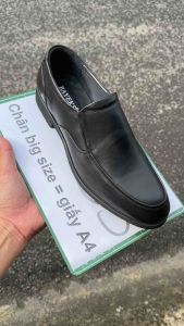 Giày công sở da thật giày tây big size cỡ lớn Eu:45-46 cho nam chân to. Large size men’s leather shoes oxford-derby-brogue shoes 44 45 46 47 48 for big feet - GT191