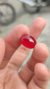 Batu Cincin Natural Akik Redbaron Top Quality Terlaria