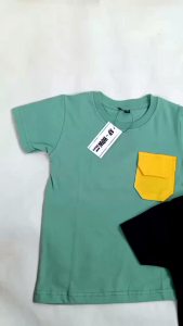 BAJU ANAK PREMIUM POCKET / KAOS ANAK DISTRO USIA 2-9 TAHUN / KAOS MURAH KEKINIAN