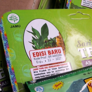 KAPSUL HERBAL SARI TEMULAWAK ORIGINAL  kwalitas super ampuh 20 sachet asam urat sakit gigi pegalinu 100% original