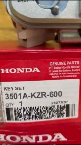 COD KUNCI KONTAK STARTER ASSY 1 SET + TOMBOL JOK BELAKANG HONDA VARIO 125 OLD/LAMA LED/FI TECHNO (KODE PART KZR)