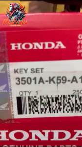 ORIGINAL KUNCI KONTAK 1 SET + KUNCI KONTAK JOK BELAKANG HONDA VARIO 125 LED VARIO 150 LED VARIO 110 LED SCOPPY ESP (KODE PART K59/K60)