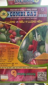 Phân bón vi lượng Combi.GA3 5gram Arrow bật chồi bung đọt xanh lá tăng sức đề kháng cây trồng 1 gói 2 bình 16 lít