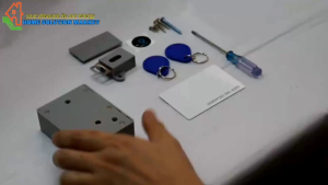 Kunci Pintu Lemari Otomatis Sensor / RFID Keyless Cabinet Lock - SCRFID