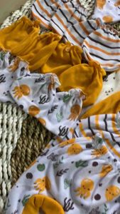 Paket Hemat 39PCS Baju Bayi Baru Lahir Cewe Cowo Newborn Lengkap Mustard
