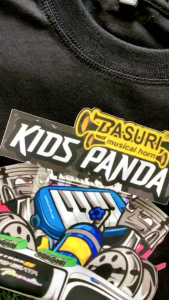 Kaos Anak Laki-Laki SD & TK Karakter Bus Telolet Basuri Casper Asyrof Free Stiker