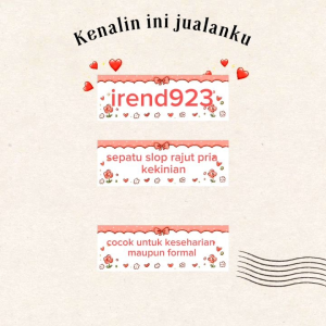 39 s/d 44 "sepatu slop rajut//sepatu slop pria//sepatu slop formal