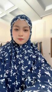 𝒴𝓃 | Mukena Dewasa Terbaru 2024 Rayon Motif Shaby Free Tas | Dailywear Travel Friendly