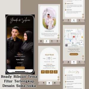 Undangan Digital Pernikahan Mi Su Moments - Pilihan Tema & Fitur Lengkap - Wearpack Safety Cards Foto TERLENGKAP