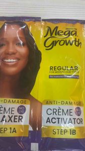 Mega Growth Relaxer Activator shampoo