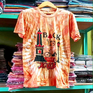 ASTURAJOGJA Kaos Batik Jogja Lengan Pendek Pria Wanita Termurah