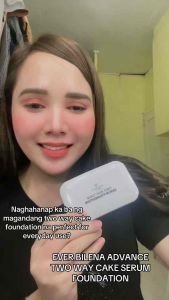 EB Plus Two Way Cake Serum Foundation [Powder Foundation Makeup Full Coverage] (warm beige oriental )