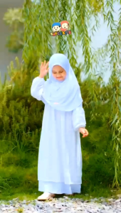 GAMIS PUTIH ANAK BAHAN  Kaos soft PE lapis Brocade RAGGAKIDS RG52 v3 BISA COUPLE KELUARGA