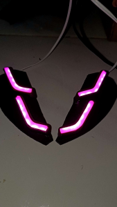 Variasi lampu sein depan motor Mio