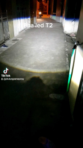 Bóng pha led bi cầu mini T2 Light chân H4/ Tặng 1 bóng hậu nháy audi