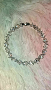 สร้อยข้อมือเพชรCz AAA