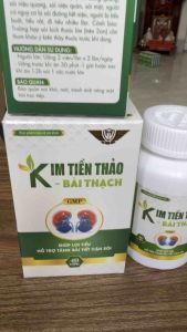 Kim tiền thảo bài thạch lọ 40 viên hỗ trợ lợi tiểu tăng bài tiết cặn sỏi