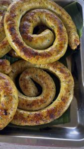 ไส้อั่วอกไก่ สูตรไม่มีมัน(พร้อมทาน) ขนาด พกพา 110g ฉีก อุ่น แล้วอร่อยได้เลย