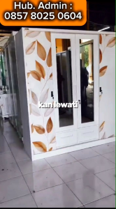 Lemari Besi Full Sliding Door (Khusus Jabodetabek)