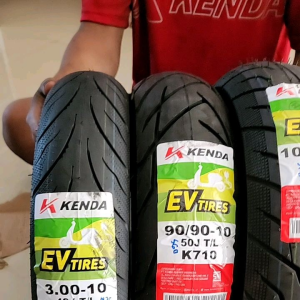 Ban Kenda 90/90-10 Tubeless Ban Kenda 100/90-10 Type EvTires Ban Kenda 300-10 Motor Ban Sepeda Listrik Universal