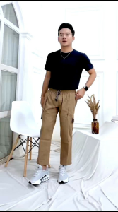 Celana Panjang Sirwal Cargo Muslim Outdoor