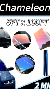 【Limited Blue Purple】Chameleon Blue Purple IRR 95% 2PLY Tinted Building / Car Tinted & Uv 99%