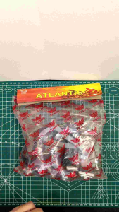 Rem Sepeda / Rem U Brake Sepeda / U Brake Sepeda Set Komplit Handel Plastik Atlantis BMX Mini – Silver