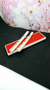 Cangklong Tulang Sapi Ukir Aksara Jawa M43