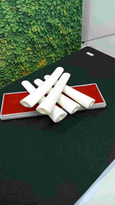 once pipa sedotan tulang sapi motif oval m31