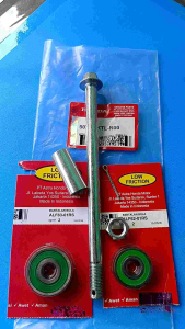 Paket Murah 3 Item AS Roda Depan & Bering 6301 6201 & Bhos Tromol Depan Honda Supra Fit New Karisma Original