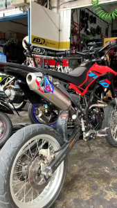 Knalpot Norifumi Noctus T5 PNP KLX S G BF DTRACKER CRF 150L WR 155R 1sambungan