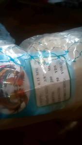 bahan jaring ancouceng 3/8 015  200 md×50 yds